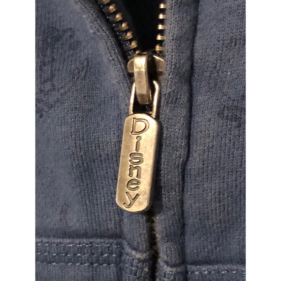 Disney Captain Bones Anchors Away Toddler Nautical Zip Up Hoodie Size 2T - Picture 3 of 9